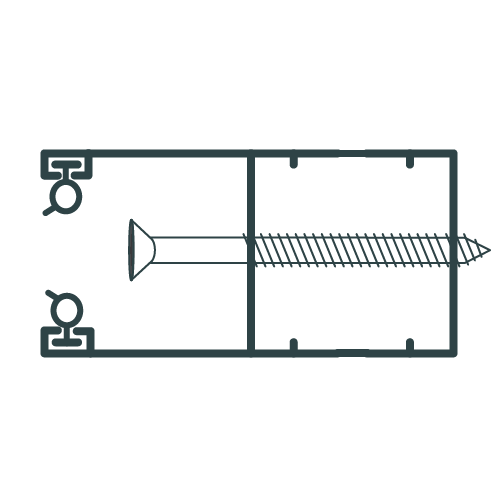 Sí, con perforaciones en la cara lateral