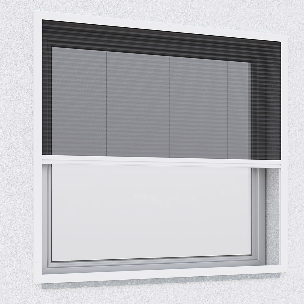 Mosquitera plisada para ventana