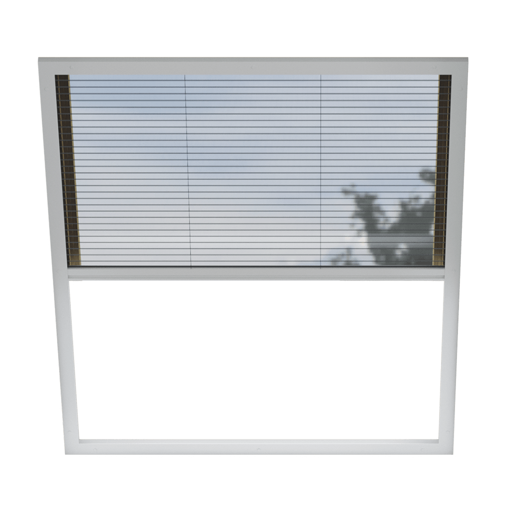 Mosquitera plisada lateral para ventanas fabricada a medida