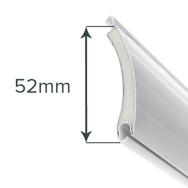 Perfil de lama de aluminio Maxi PA52