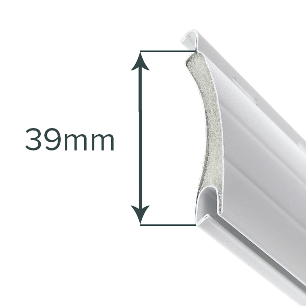 Perfil de lama de aluminio Mini PA39