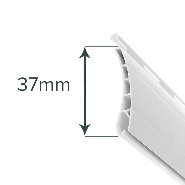 Perfil de lama de plástico PVC Mini PK37