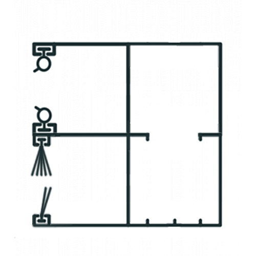 Sin ninguna perforación