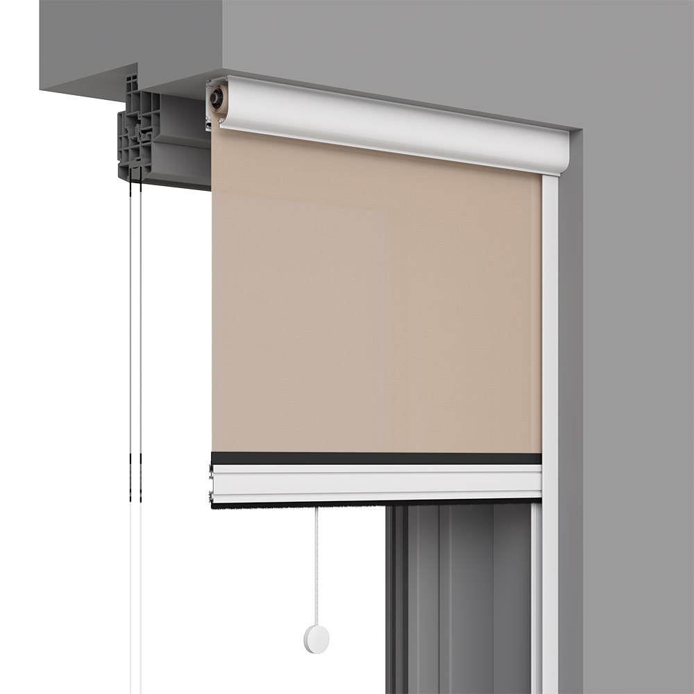 En el hueco de la ventana